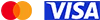 mastercard and visa logo