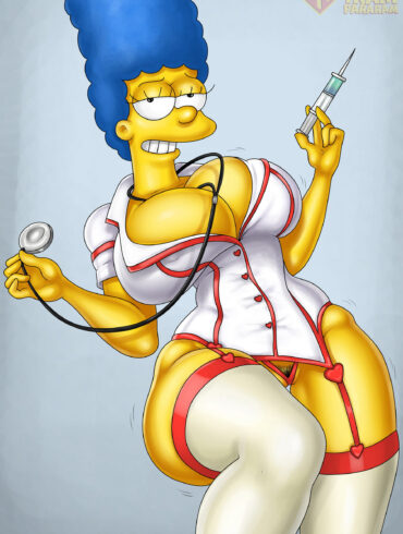 Curvy MILF in nurse hentai from Tram Pararam